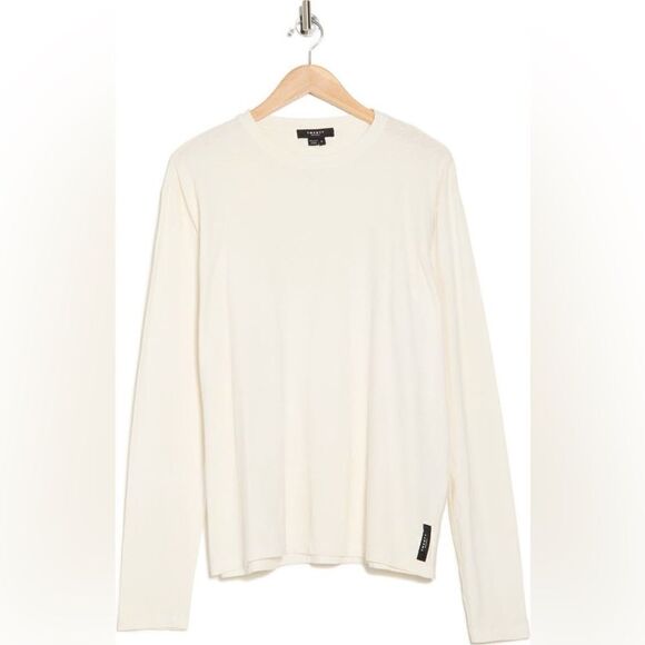 TWENTY Men's Slub Long Sleeve Cotton T-Shirt NWOT size small - Picture 3 of 6